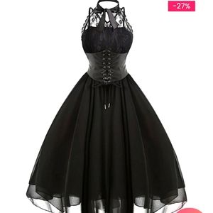 Gothic Lace Steampunk Dress